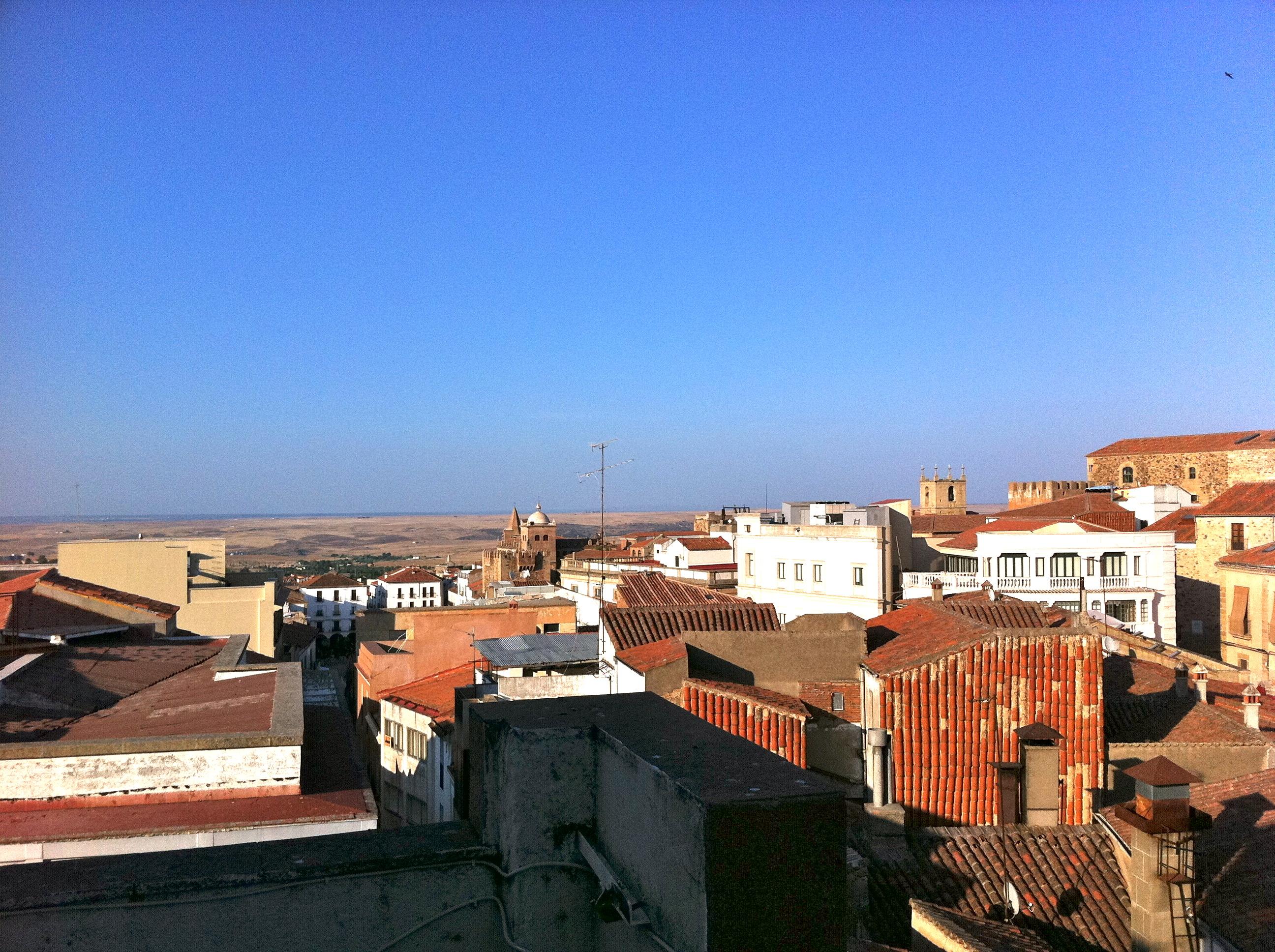Kubik Hotel Caceres Bagian luar foto