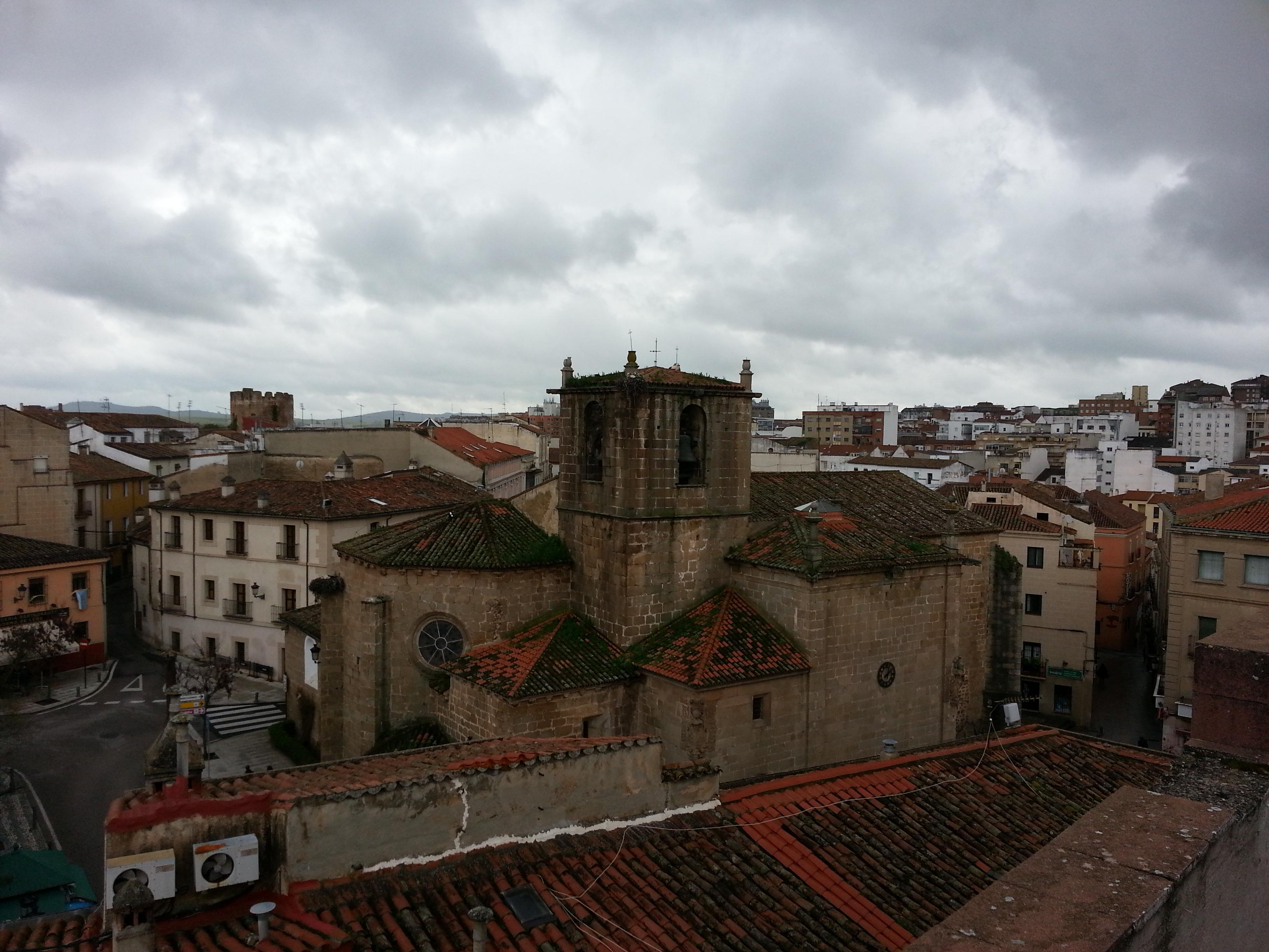 Kubik Hotel Caceres Bagian luar foto