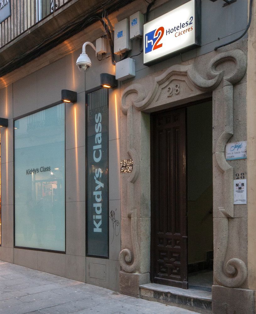 Kubik Hotel Caceres Bagian luar foto